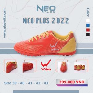 Giày Bóng Đá Wika Neo Plus Đỏ