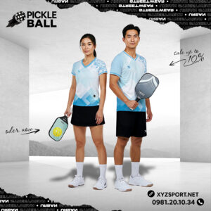 Set Đồ Pickleball Màu Xanh Ya Cá Tính Mã PKX-22