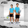 Mẫu Áo Thể Thao Pickleball Phối Màu Xanh – Cam PKX-16
