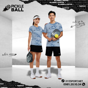 Quần Áo Thể Thao Pickleball Mã PKX-47 Xám Độc Lạ