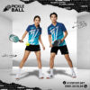 Mẫu Áo Thể Thao Pickleball PKX-32 Màu Xanh Năng Động Và Trẻ Trung