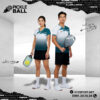 Đồng Phục Pickleball Phối Màu Trắng Xanh Mã PKX-46
