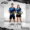 Set Đồ Pickleball Cá Tính Màu Tím Than Mã PKX-12