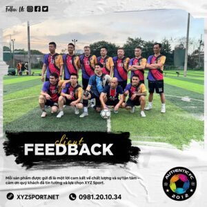 Feedback Bộ Đồ Bóng Đá Màu Đỏ Tím Năng Động
