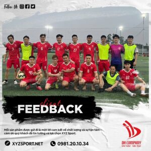 Feedback Đồng Phục Bóng Đá Màu Đỏ - Thiết Kế Nổi Bật
