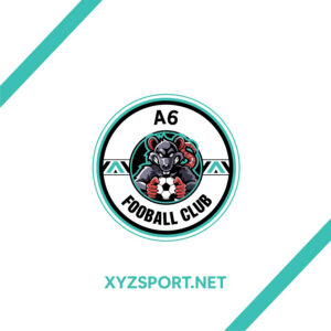 Logo CLB A6 Football Club - Màu Teal Chủ Đạo Năng Động