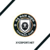 Logo Hà Nam Ninh FC Thiết Kế 2 - Tông Đen Trắng Chủ Đạo