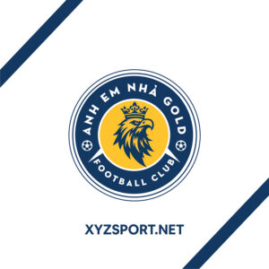 Mẫu Logo Thiết Kế Anh Em Nhà Gold FC Màu Tím Than