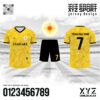 Bộ Quần Áo Thể Thao XYZ Sport - Vàng Tươi Năng Động