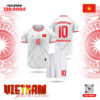 Áo Đấu Đội Tuyển Việt Nam - Phiên Bản Màu Trắng Thanh Lịch
