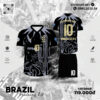 Brazil Training Kit Đen - Phong Cách Mạnh Và Đẳng Cấp