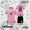Quần Áo Đội Tuyển Vietnam Training  Màu Hồng Nổi Bật