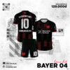 Bộ Quần Áo Bóng Đá Bayer Sân Nhà 2025–2026 Màu Đen