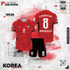 Bộ Quần Áo Đá Bóng HA-PRO Korea World Cup 2026 Đỏ Vằn Hổ – Sức Mạnh Rực Rỡ Của Thể Thao
