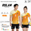 Bộ Sưu Tập Quần Áo Bóng Chuyền DYLAN Màu Cam Năng Động