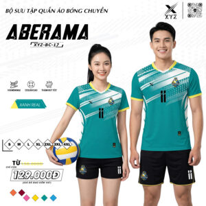 Áo Bóng Chuyền XYZ BC-17 Màu Xanh Real  – Thoải Mái, Nổi Bật Dành Cho Mọi Vận Động Viên