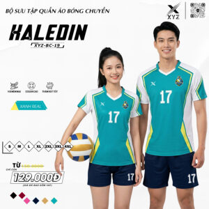 Quần Áo Bóng Chuyền XYZ BC-19 Màu Xanh Ngọc - Năng Động, Thoáng Mát